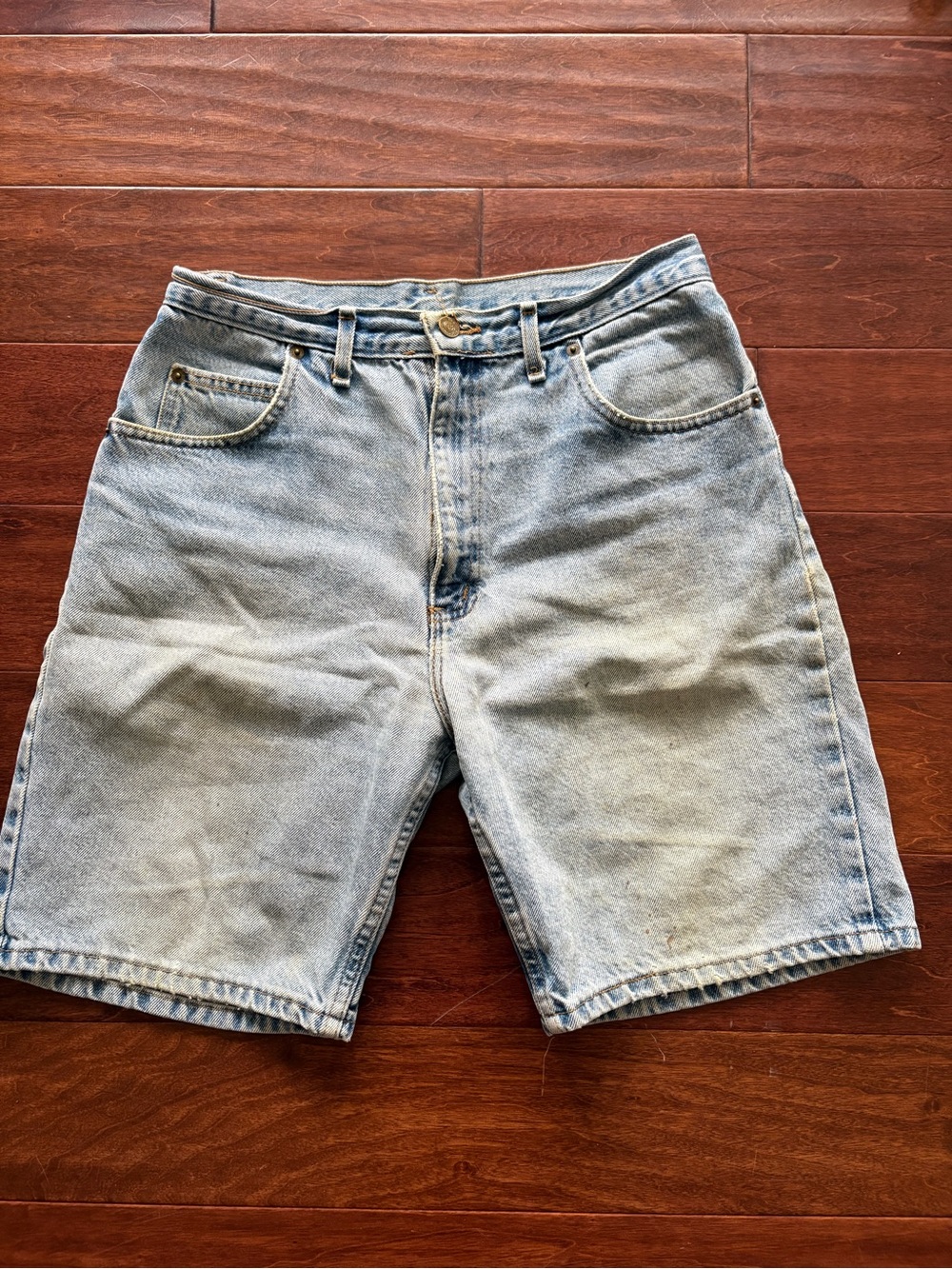 Backroad Blues Denim Light Blue Denim Men’s Shorts size 32